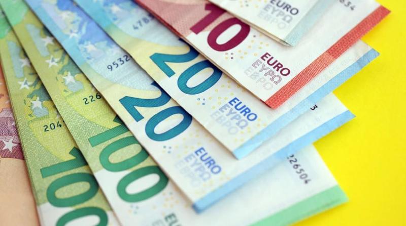 Geldbiljetten, 5, 10, 20, 100 euro