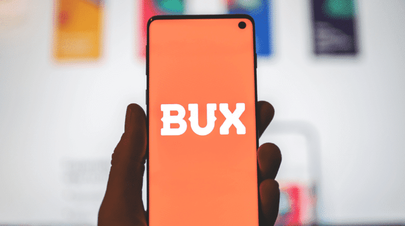 Gambar platform keuangan Bux