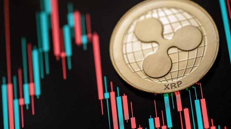 XRP dengan grafik harga